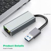 AXFEE USB to Ethernet Adapter, USB 3.0 to RJ45 1000Mbps