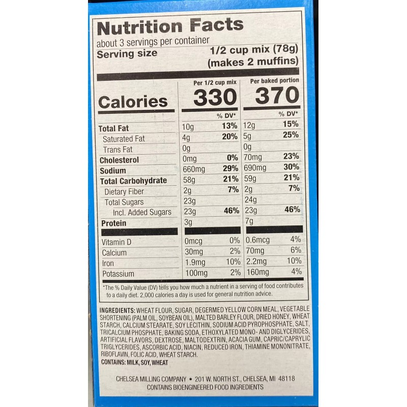 Jiffy 4x Jiffy HONEY Corn Muffin Mix 8.5 Oz Baking