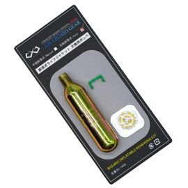 JES-BASARO Life Jacket, Manual Inflatable/Automatic Inflating Replacement Cylinder, 0.9 oz (24 g) (Automatic Inflating Replacement Cylinder)