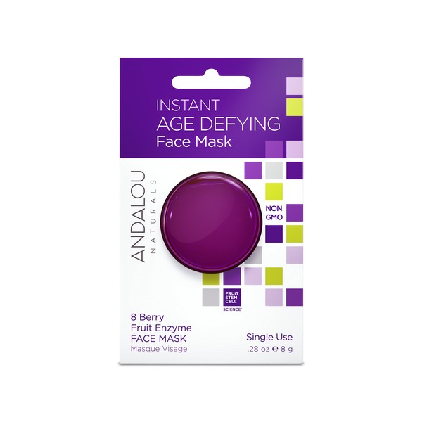 Organic Botanical Pack Mask Face Mask Natural Fruit Stem Cell IAD Face Mask Pods ANDALOU Naturals Andalou Naturals