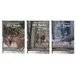 Tethrd Ultimate Guide DIY Bucks Hardcover Bundle - Volume 1, 2 & 3 - The How-To Guide Into the Art of DIY Hunting