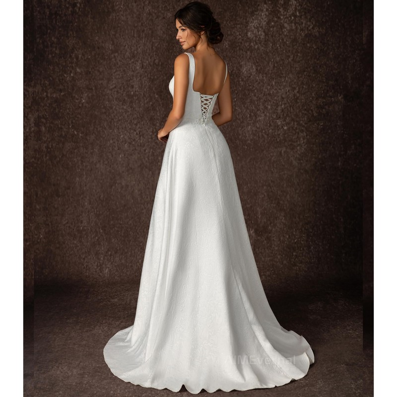 Woman Wedding Dresses Suitable for Chest Size:37.01'' Waist Size:31.5'',Floor Length