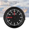 Dashboard Time Clock,2" Universal Dial Clock Meter for Boat Boat