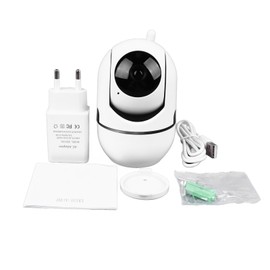 1MP Smart Wireless Surveillance Camera Audio Intercom Wifi Home Surveillance Monitor Camera  100‑240V
