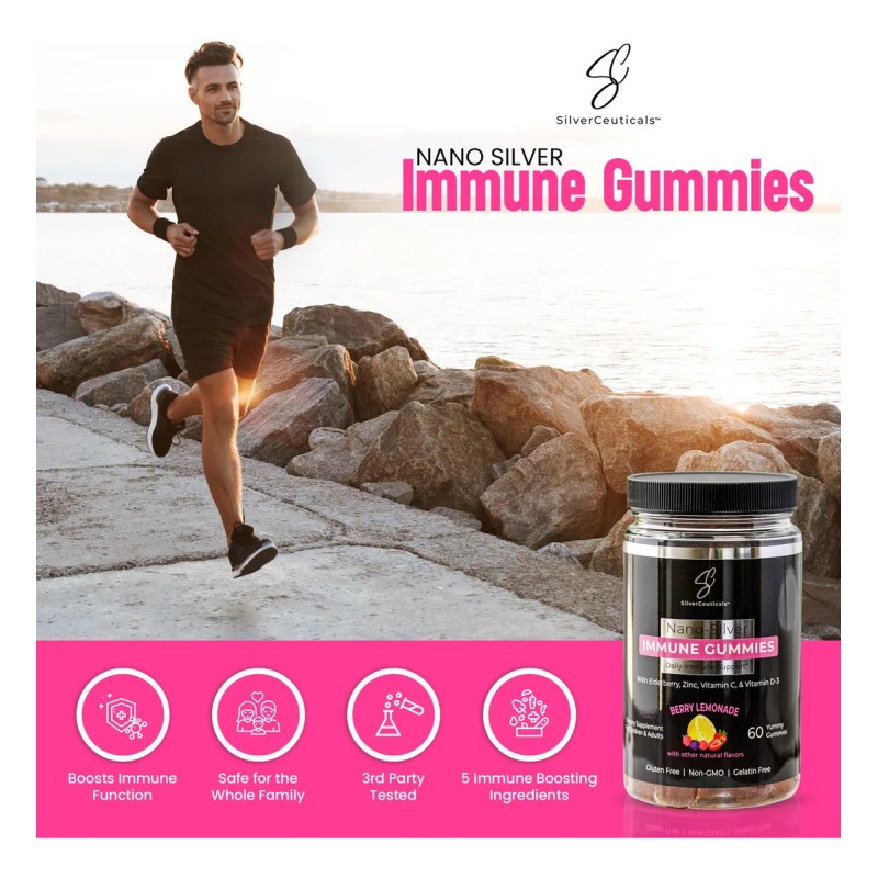 Silverceuticals Gomitas Inmunes Elderberry Vitaminas 60 Uds