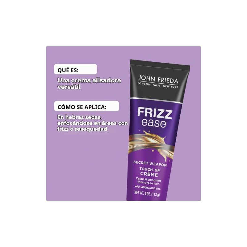 Frizz-Ease Style Creme Size 4z John Frieda Frizz-Ease Secret Weapon