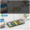 Marbrasse Expandable Desk Drawer Organizer, Mesh Drawer Organizer Tray with