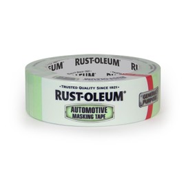 IPG Rust-Oleum GT Automotive Masking Tape, Light Green, 1.41" x 35yd, Single Roll