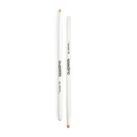 QuigBeats Drum Sticks, Hickory 5A Drumsticks, Drumsticks for Adults & Kids 5A 3 Pairs - White