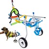 Adjustable Dog Wheelchair/Cart for Back Legs，Pet/Doggie Doggy Wheelchairs with Disabled