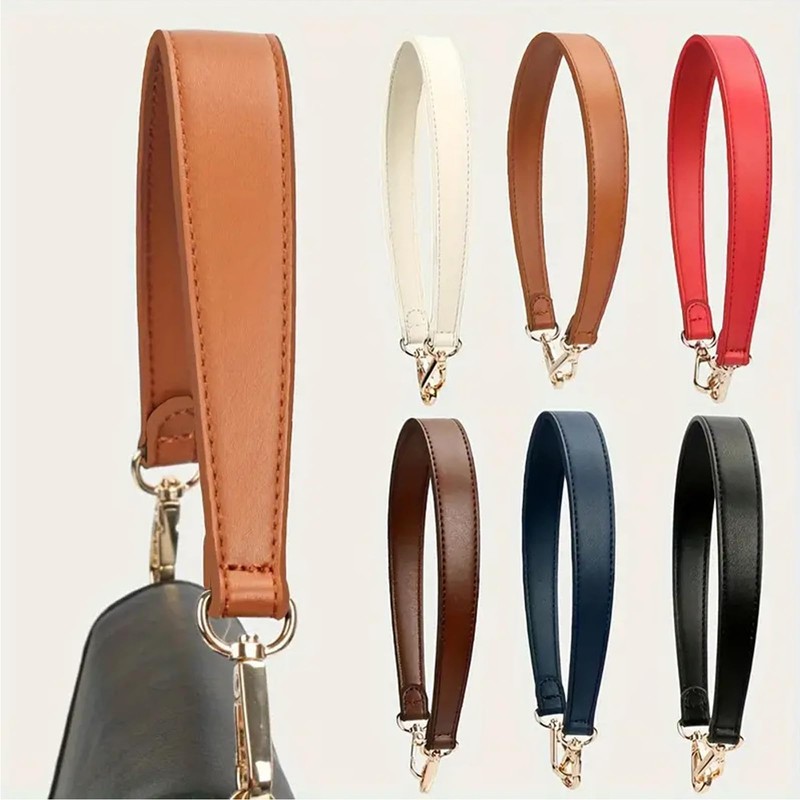 2 Pack Leather Replacement Straps, 19" x 1" Purse Shoulder