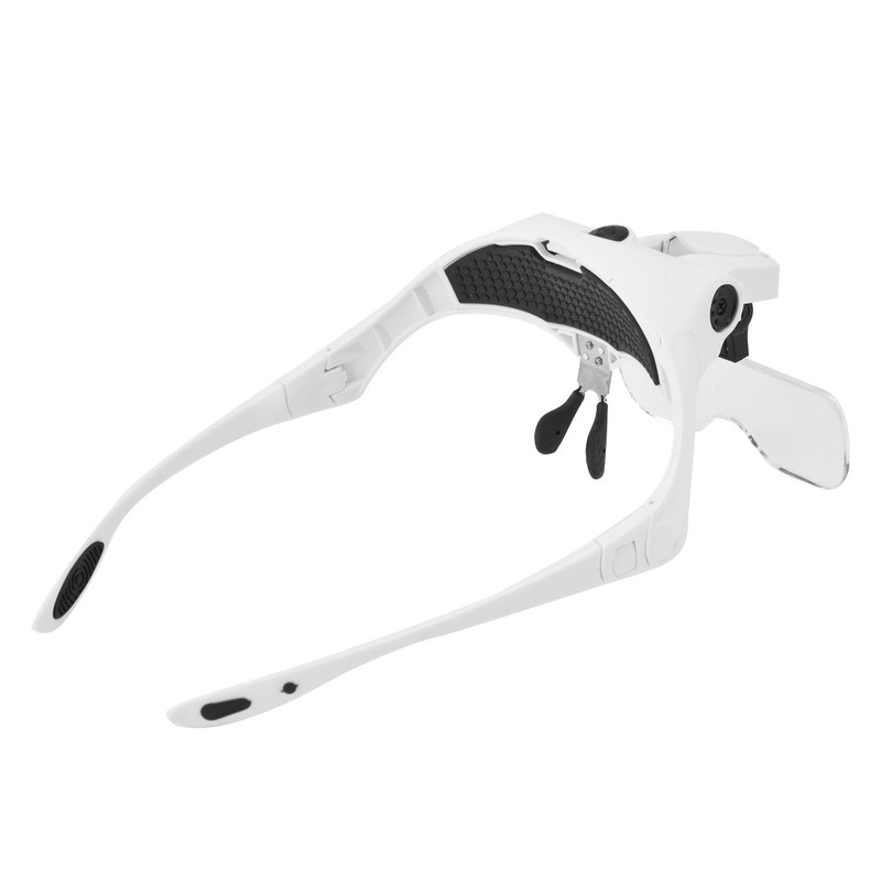 Head Magnifier LED USB Charging Jewelry Magnifying Glass for Painting