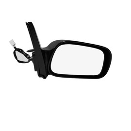 PM Auto Right Passenger Side Power Foldaway View Mirror Chrome/Convex+Warning Black Smooth 3H3P For 2003-2008 Pontiac Vibe