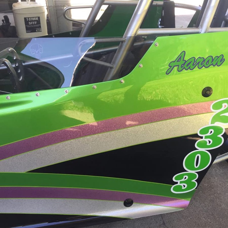 Black 1.5" & 2" Stud Quick Release Latch Hood Pin