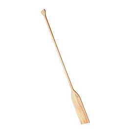 Seachoice 5.5 Ft. Wood Paddle, New Zealand Pine Construction, 19-11/16 in. X 5-7/8 in. Blade, Wide Top Hand Grip, Clear Finish