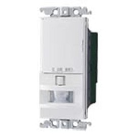 Panasonic WTK1614WK Cosmo Series Wide 21 Automatic Switch with Heat-Ray Sensor (for Combination with Ventilation Fan) (Continuous Lighting Time after Detection Approx. 10 Seconds to 30 Minutes
