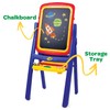Crayola Qwikflip 2-Sided Kids Easel – 360° Rotating Magnetic Whiteboard