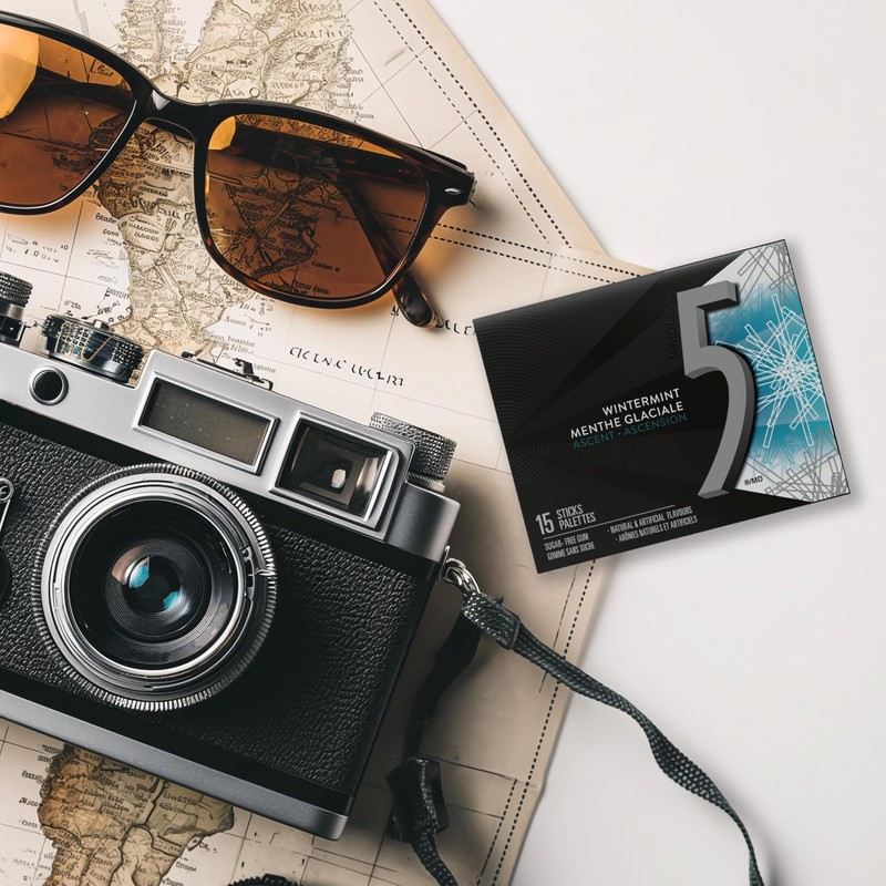 Wrigley 5 Ascent Escalating Wintermint, 10ct/150 sticks total