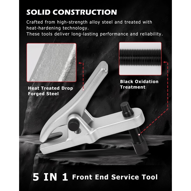 DAYUAN 5pcs Professional Front End Service Tool Kit, Pitman Arm