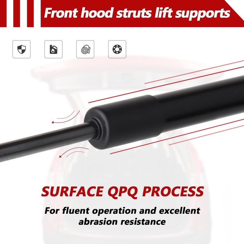 Hood Lift Supports for 2015-2019 Subaru Legacy & Outback -