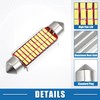 X AUTOHAUX LED Festoon Light White 41mm 211 212 33SMD