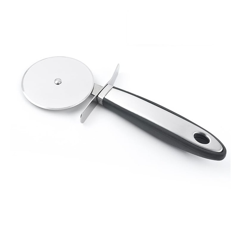 AZK Stainless Steel Pizza Cutter Wheel with Sharp Blade, Non-Slip