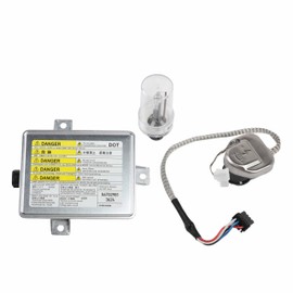 Xenon HID Headlight Ballast Unit Assembly with Igniter D2S Bulb For Acura TL/ TL Type-S 2002 2003 04 05, TSX 04-05, Honda S2000 2004 2005 2006 2007 2008 2009, Mazda 3 04-06, W3T10471 X6T02971 W3T14371