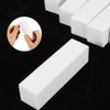 SUSSURRO Pack of 10 White Buffer Sanding Blocks Polishing Block