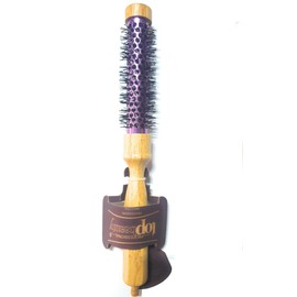 OUTLETISSIMO® Top Beauty Rundbürste mit Rolle, Lockenbürste, für alle Haartypen.