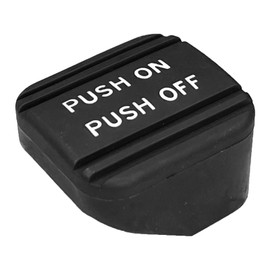 QQWD Parking Brake Pedal Pad Replacement, Parking Emergency Brake Pedal Cover Rubber Pad Compatible with Nissan Rogue Altima Titan Maxima Quest Pathfinder Armada Leaf #46531-3TA0A, 46531-CK000