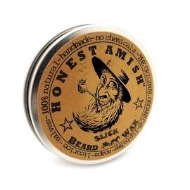 Honest Amish Slick Beard Wax - All Natural and Organic - 2 ounce