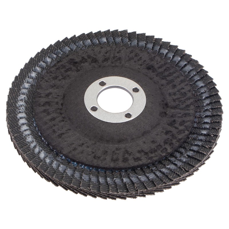 sourcing map 4 Inch Flap Disc 240 Grit Sanding Grinding
