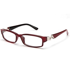 Newbee Fashion- "Topaz" Gem Stylish Elegant Design Women Fashion Reading Glasses with Rhinestone