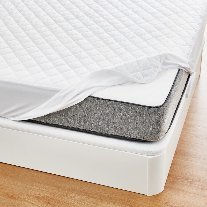 Pikolin Home Padded Mattress Protector, Breathable Letto 90-90 x 190/200