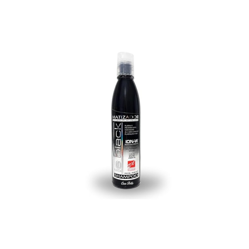 D'Conde Shampoo Matizador Le Black para Platinar Cabello Rubio, Pelo