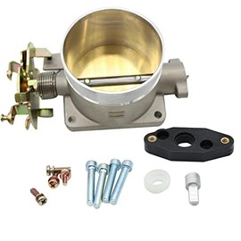 BJTDLLX Throttle Body 75mm/2.95" Direct Fits for F-ord Mustang GT 4.6L SOHC 1996 1997 1998 1999 2000 2001 2002 2003 2004, OE number JQMT75CR