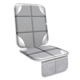Meolsaek Car Seat Protector, 600d Fabric Waterproof Car Seat Cover with Non-Slip Backing, Under Baby Car Seat from Pressure Marks