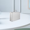 minkissy Aluminum Briefcase Tool Storage Box Lightweight Portable Multi-functional Aluminum