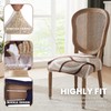 Thougthings Dining Chair Seat Covers, Soft Removable Washable Dining Room