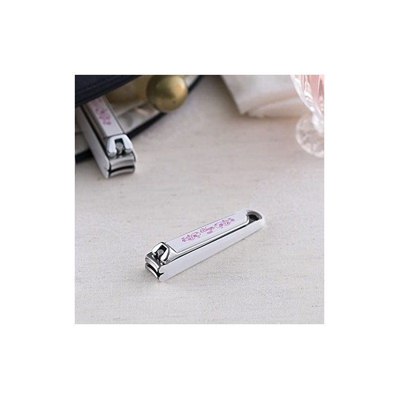 KAI New Nail Clipper S Curved Blade, Stylish Pattern, Made