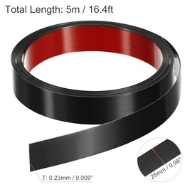 GoProver - Paquete de 6 cintas gráficas de 3 mm de 1/8 pulgadas de ancho de rayo, cinta adhesiva para pizarrón blanca, cinta de marcado, cinta de cuad