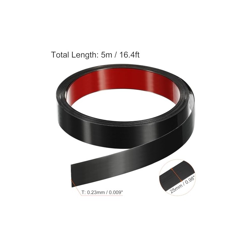 GoProver - Paquete de 6 cintas gráficas de 3 mm