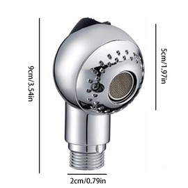Qusmeiyici Sink Faucet Sprayer Attachment,Salon Shampoo Bowl Spray Head Spherical Pedicure Chair Sprayer Shower Head Adjustable Hair Washing Handheld Shower Head Salon & Spa Chairs Sprayer Head