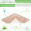 Silicone Adhesive Foam Dressing with Gentle Border 6''x6'', 10 Packs