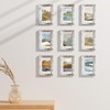 Vittanly 4x6 Picture Frames Set of 9, Shatter Resistant Plexiglass,