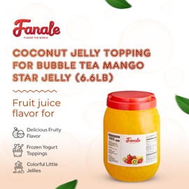 Mango Star Shaped Jelly