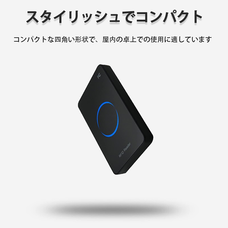 RFID Card Reader, UHF USB Desktop Reader Writer 915MHz Frequency,
