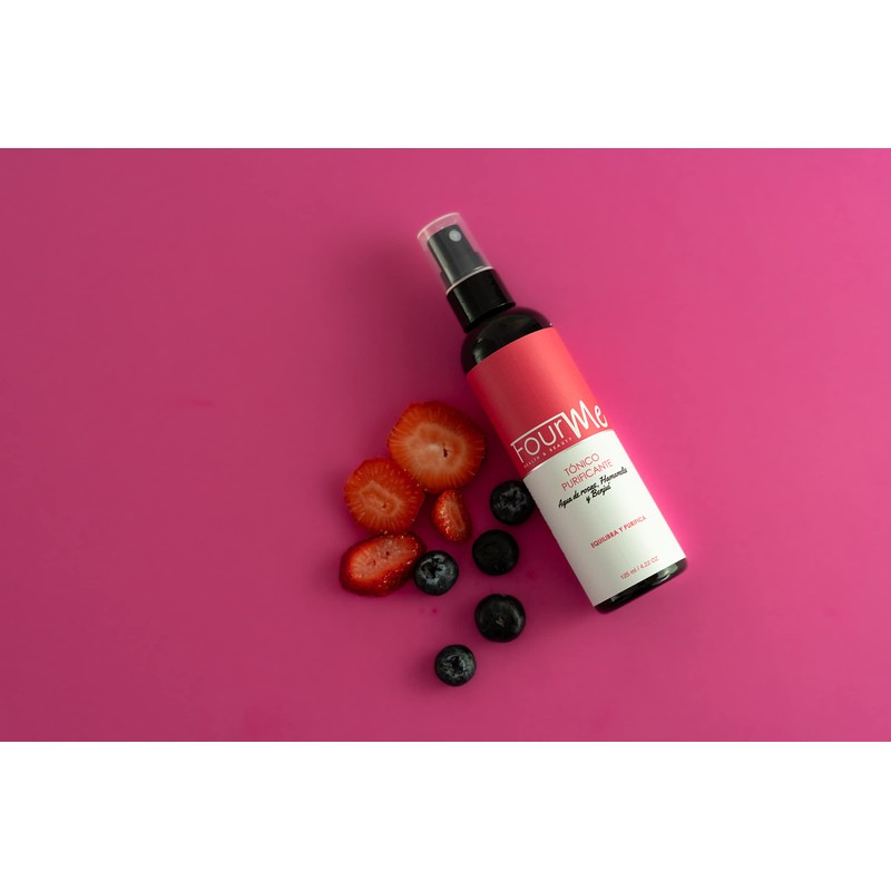 Tónico purificante agua de rosas equilibra y purifica 3x1 -