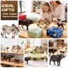 Totsmile 4PCS Farm Animals Cow Figurines, African Buffalo Bull Toys