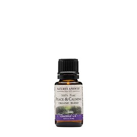 Nature's Answer 100% Pure Organic Essential Oil Blend, 0.5-Ounce, Peace/Calming Relax